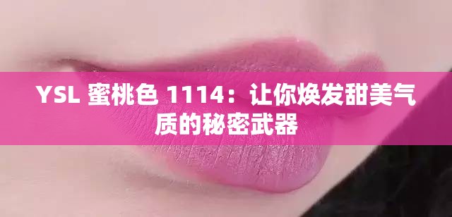 YSL 蜜桃色 1114：让你焕发甜美气质的秘密武器