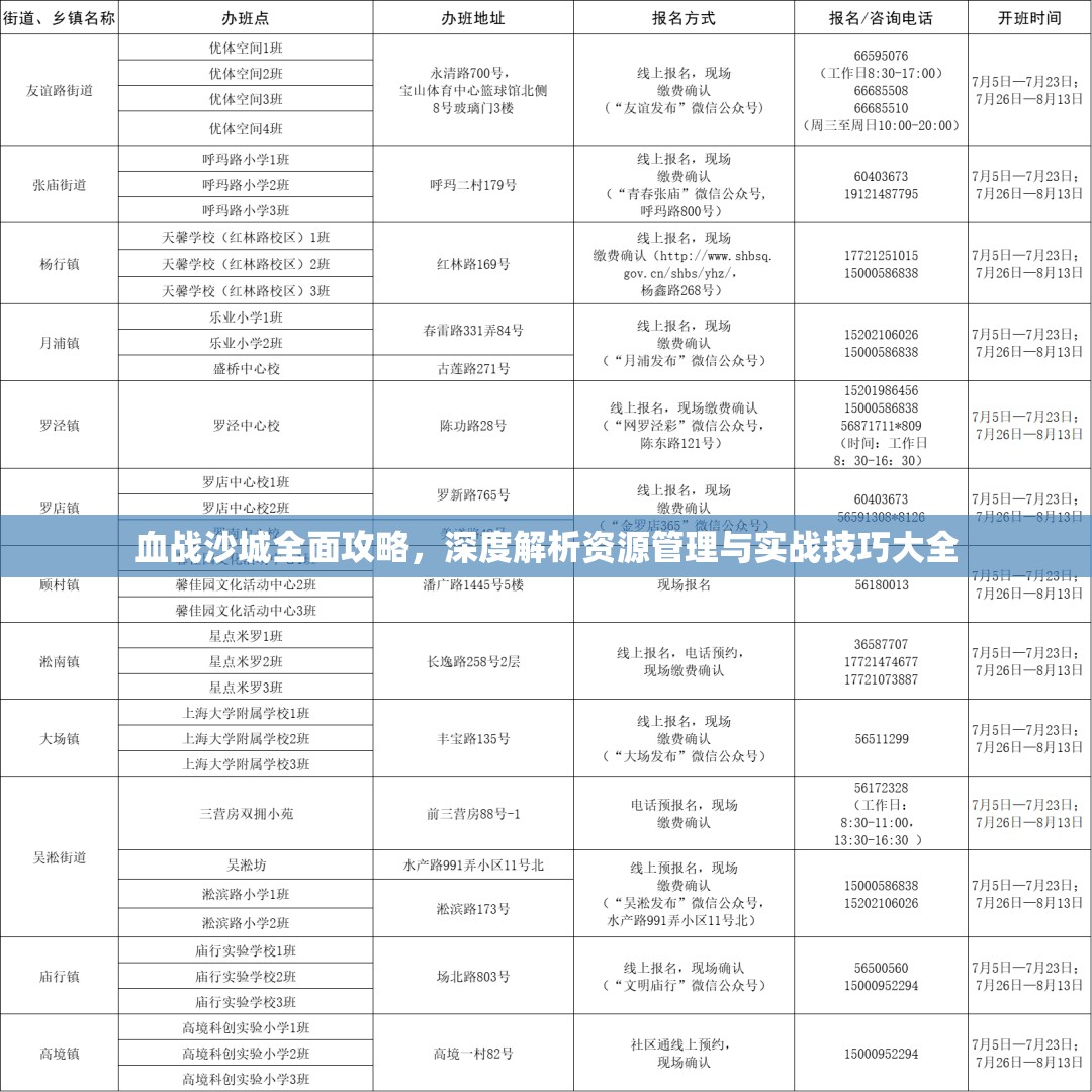 血战沙城全面攻略，深度解析资源管理与实战技巧大全