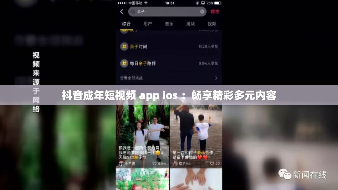 抖音成年短视频 app ios ：畅享精彩多元内容