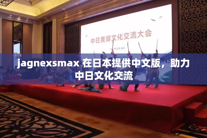 jagnexsmax 在日本提供中文版，助力中日文化交流