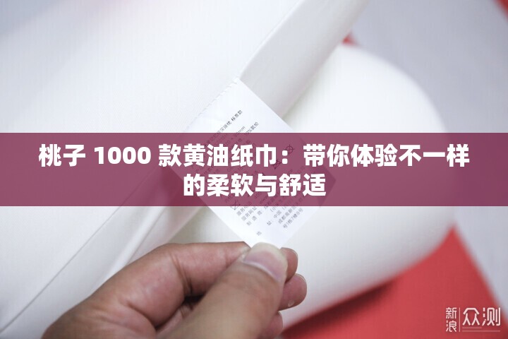 桃子 1000 款黄油纸巾：带你体验不一样的柔软与舒适