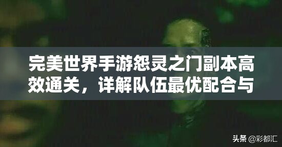 完美世界手游怨灵之门副本高效通关，详解队伍最优配合与打法策略