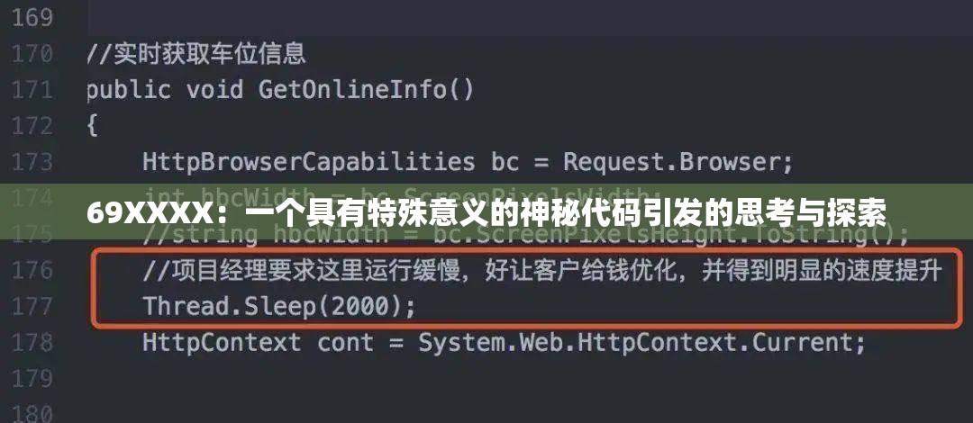 69XXXX：一个具有特殊意义的神秘代码引发的思考与探索