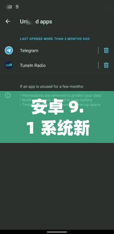 安卓 9.1 系统新特性全面解析与应用探索