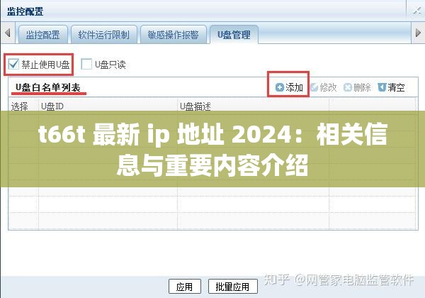 t66t 最新 ip 地址 2024：相关信息与重要内容介绍