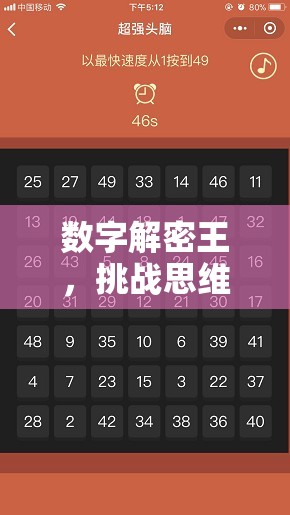 数字解密王，挑战思维极限，解锁头脑风暴的全方位益智游戏秘籍