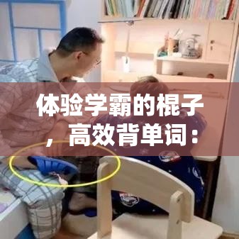 体验学霸的棍子，高效背单词：小说阅读