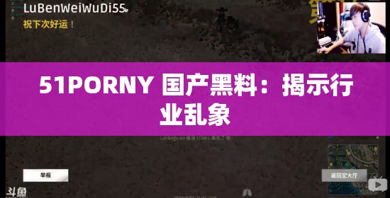 51PORNY 国产黑料：揭示行业乱象