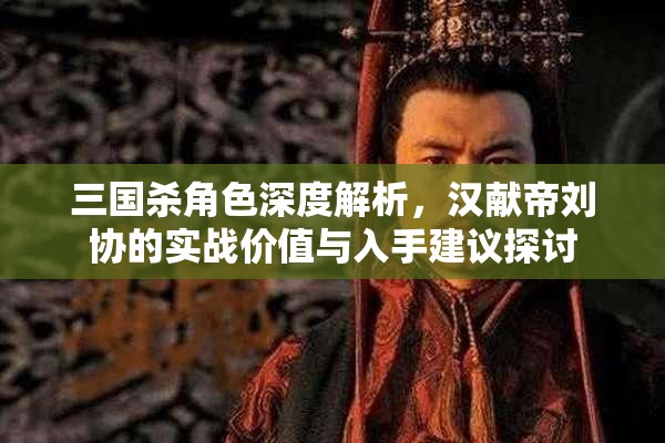 三国杀角色深度解析，汉献帝刘协的实战价值与入手建议探讨