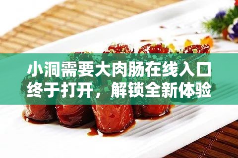 小洞需要大肉肠在线入口终于打开，解锁全新体验的必备指南