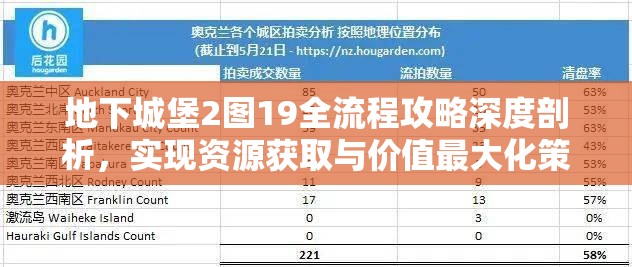 地下城堡2图19全流程攻略深度剖析，实现资源获取与价值最大化策略