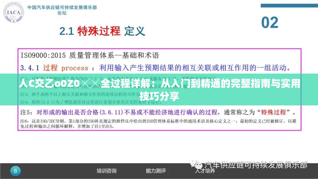 人C交乙o0Z0╳╳全过程详解：从入门到精通的完整指南与实用技巧分享