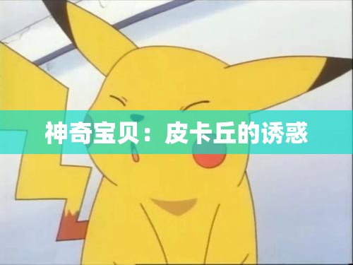 神奇宝贝：皮卡丘的诱惑