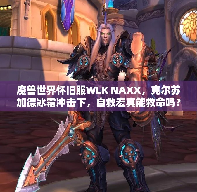 魔兽世界怀旧服WLK NAXX，克尔苏加德冰霜冲击下，自救宏真能救命吗？