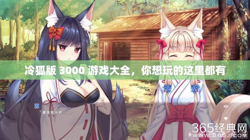 冷狐版 3000 游戏大全，你想玩的这里都有