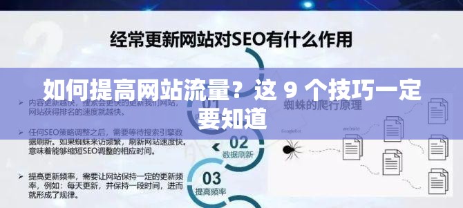 如何提高网站流量？这 9 个技巧一定要知道