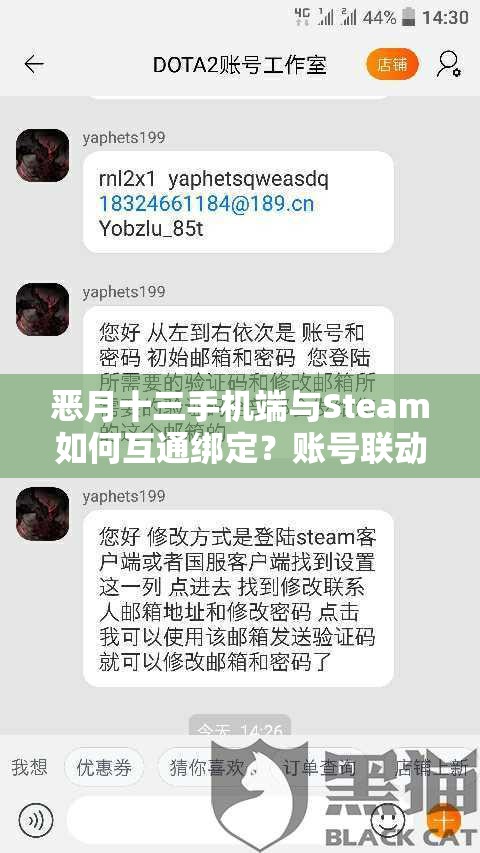 恶月十三手机端与Steam如何互通绑定？账号联动将带来哪些玩法革命？