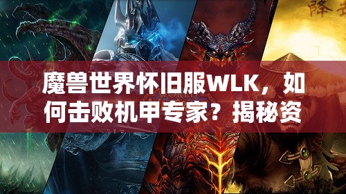 魔兽世界怀旧服WLK，如何击败机甲专家？揭秘资源管理、技巧与价值最大化策略