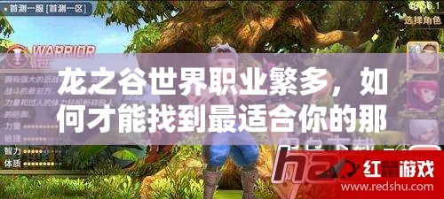 龙之谷世界职业繁多，如何才能找到最适合你的那一个角色呢？