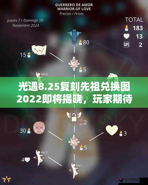 光遇8.25复刻先祖兑换图2022即将揭晓，玩家期待内容究竟有何惊喜？